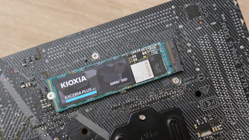 KIOXIA m.2 SSD installieren